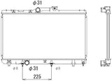 NRF 517588 Radiator, engine cooling