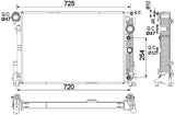 NRF 53968 Radiator, engine cooling