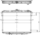 NRF 509533 Radiator, engine cooling