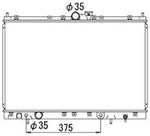 NRF 53690 Radiator, engine cooling