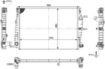 NRF 53114 Radiator, engine cooling