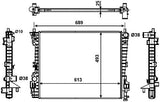 NRF 53020 Radiator, engine cooling