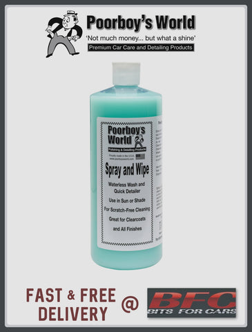 Poorboy's World Spray & Wipe 946ml