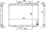 NRF 53941 Radiator, engine cooling