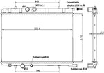 NRF 53424 Radiator, engine cooling