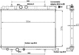 NRF 53424 Radiator, engine cooling