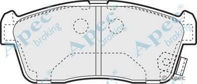 AUTOMOTIVE POWER EQUIPMENT CO PAD1111 Brake Pad