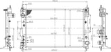 NRF 53454 Radiator, engine cooling