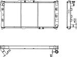 NRF 52017 Radiator, engine cooling