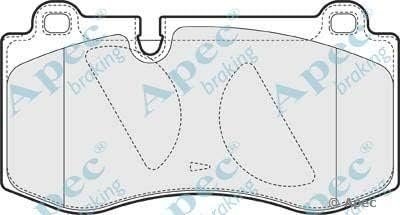 APEC PAD1561 Brake Pad