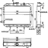 NRF 52047 Radiator, engine cooling