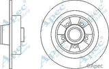 RENAULT CLIO 2.0 SPORT 200 MK3 REAR BRAKE DISCS AND PADS SET  2009-2013