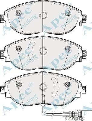 APEC PAD1844 Brake Pad