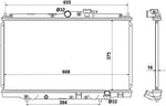 NRF 53508 Radiator, engine cooling