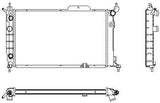 NRF 54201 Radiator, engine cooling