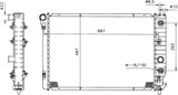 NRF 50215 Radiator, engine cooling