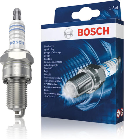 Bosch WR7DC 1 Spark Plugs Nickel Set of 4 BFC Motor Parts