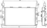 NRF 55317 Radiator, engine cooling