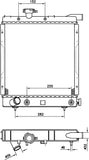 NRF 50399 Radiator, engine cooling