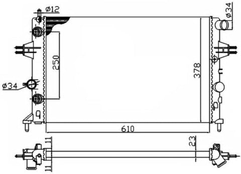 NRF 50562A Engine Cooling