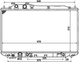 NRF 58379 Radiator, engine cooling