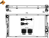 NRF 53472 Radiator, engine cooling