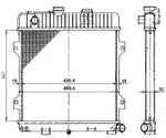 NRF 509734 Radiator, engine cooling