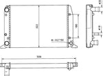 NRF 50514 Radiator, engine cooling