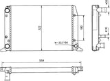 NRF 50514 Radiator, engine cooling