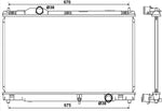 NRF 53039 Radiator, engine cooling