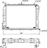 NRF 503962 Radiator, engine cooling