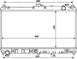 NRF 53977 Radiator, engine cooling