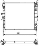 NRF 55335 Radiator, engine cooling