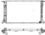 NRF 53064 Radiator, engine cooling