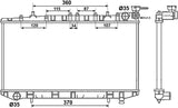 NRF 53523 Radiator, engine cooling