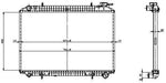 NRF 529534 Radiator, engine cooling