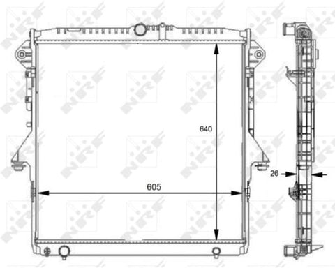 NRF 59074 Coolant Motor