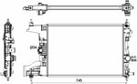 NRF 53142 Radiator, engine cooling