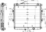 NRF 53151 Radiator, engine cooling