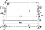 NRF 53442 Radiator, engine cooling