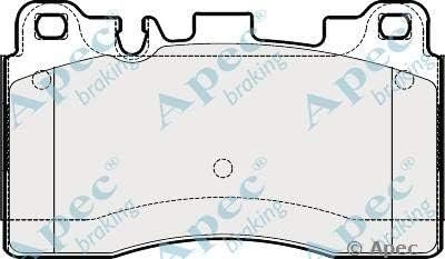 APEC PAD1837 Brake Pad