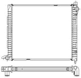 NRF 55445 Radiator, engine cooling