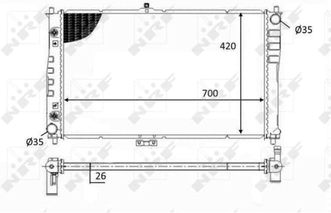 NRF 59019 Coolant Motor