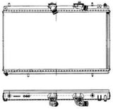 NRF 50443 Radiator, engine cooling