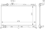 Nrf 53411 - Radiator, engine cooling