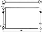 NRF 53404 Radiator, engine cooling