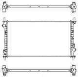 NRF 54756 Radiator, engine cooling