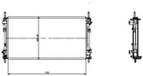 NRF 519697 Radiator, engine cooling