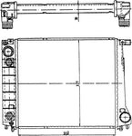 NRF 51350 Radiator, engine cooling