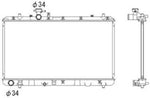 NRF 53581 Radiator, engine cooling